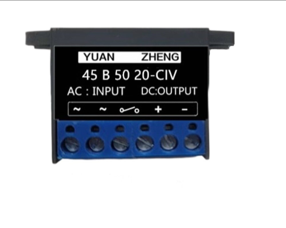 1pcs Replace 45 B 50 20-C1V AC:INPUT DC:OUTPUT Rectifier
