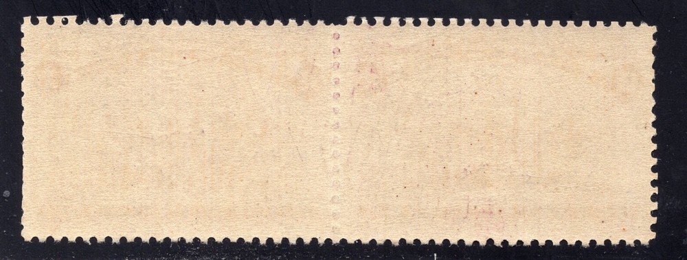 US Mint SC#231 Pair - MNH - "Broken Hat" Variety, Blind Perfs