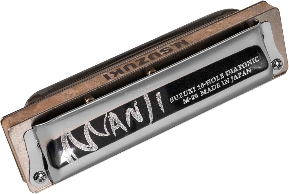 SUZUKI 10-Hole Harmonica MANJI M-20 G