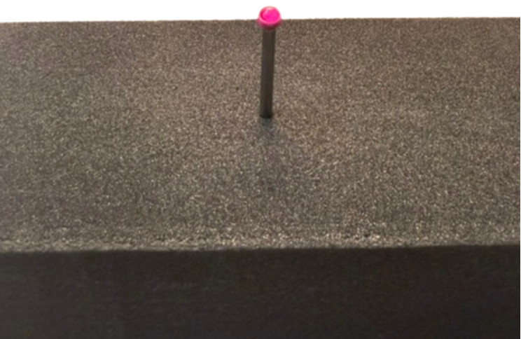 Precision CMM Stylus, Threadless - 4.0mm Ruby Tip, 2.0mm Shaft, 29mm Length