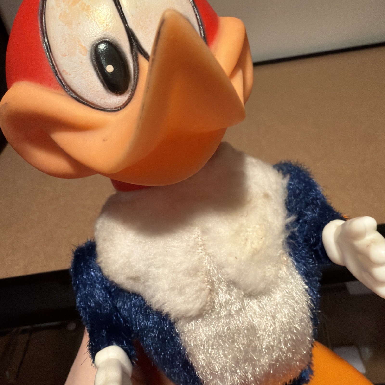 illco Woody Woodpecker Wind Up Walking Toy Vintage w/ original Box Working