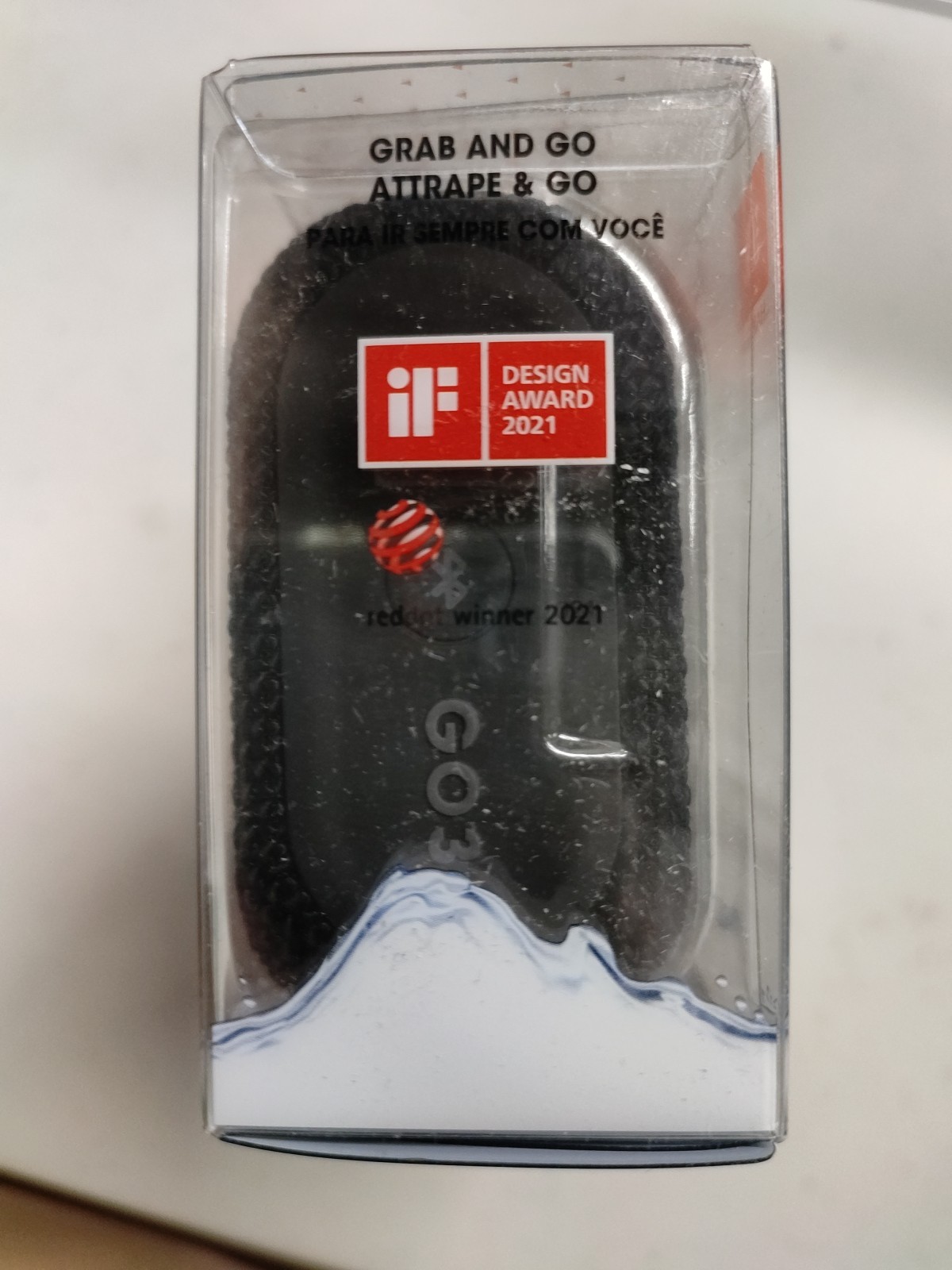 JBL GO3 Portable Waterproof Wireless Speaker - Black