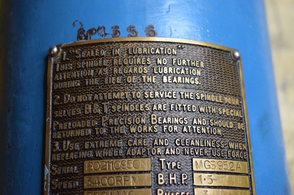 Boneham & Turner MGS952A Spindle