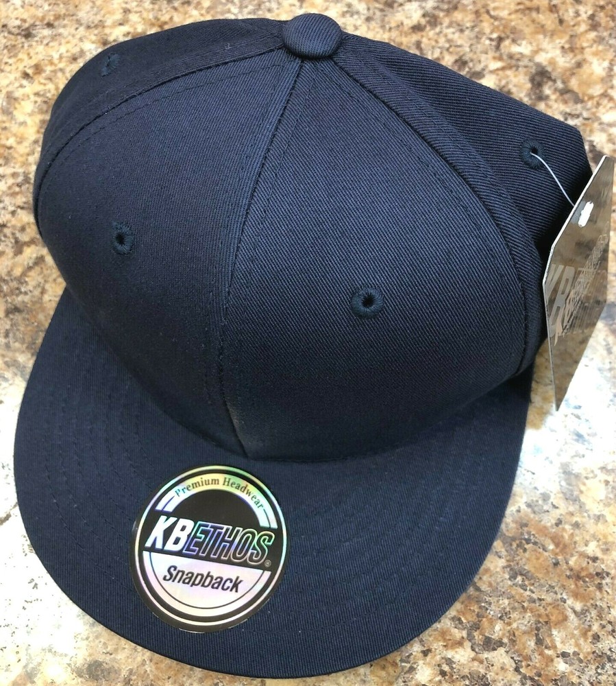 Original Plain Snapbacks Hats Flat Bill Caps [ KBETHOS ] Solid Colors (New Item)