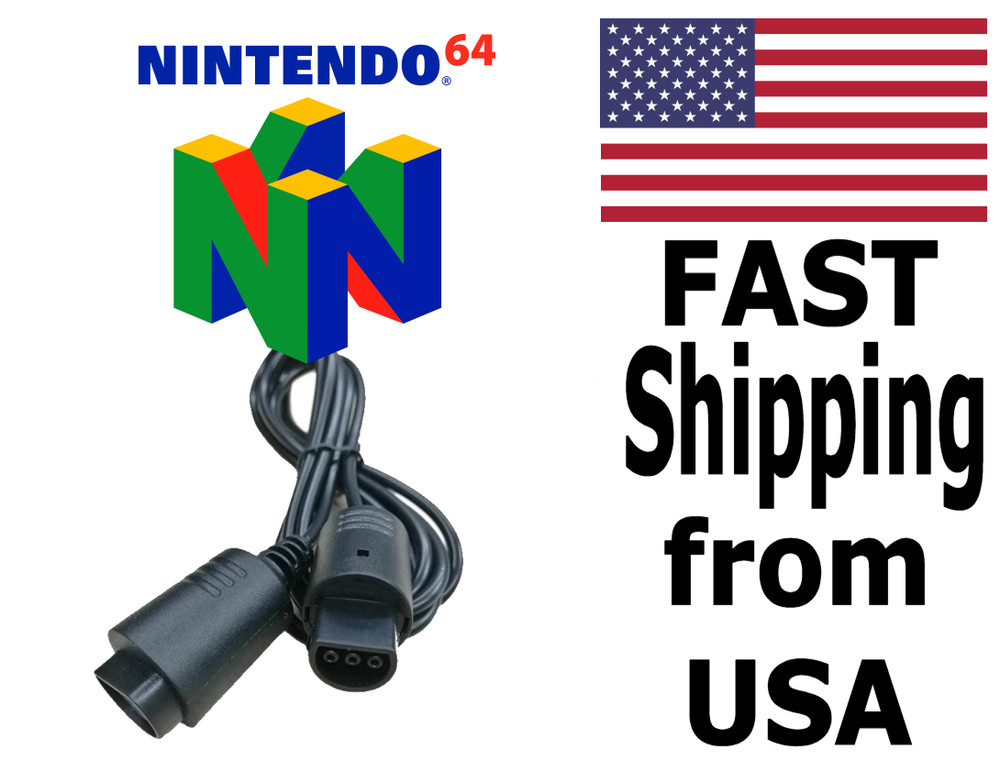N64 Extension Cable | Nintendo 64 Controllers