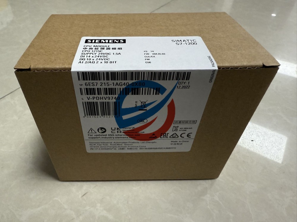 For NEW Siemens PLC CPU 6ES7215-1AG40-0XB0 Programmable Logic Controller Module