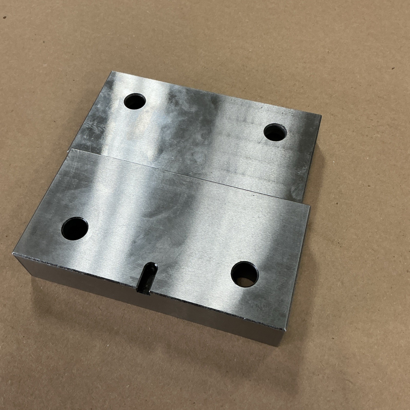 Tall 6” Horizontal V Jaw For Kurt Vises 4140 Heat Treated & Precision Ground USA