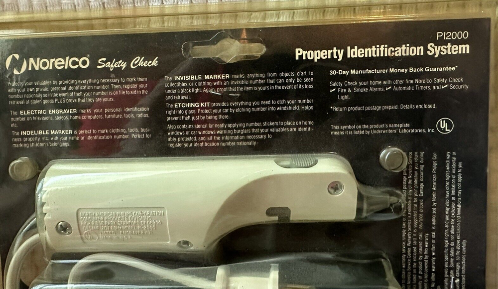 Norelco Property Identification System PI200