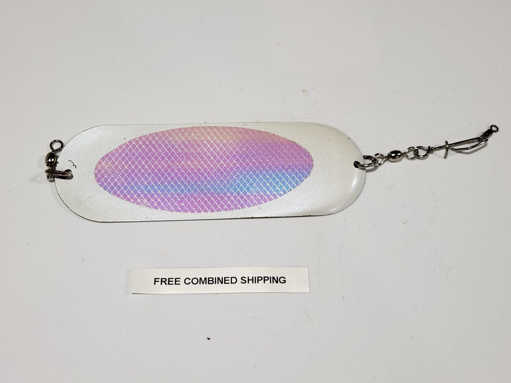 Les Davis Herring Dodger 0/0 4 6" Flasher White Excellent Condition