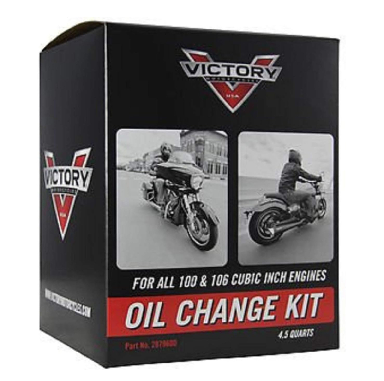 Victory OEM Oil Change Kit for 100 & 106 Cubic Inch Motor Engine 2879600