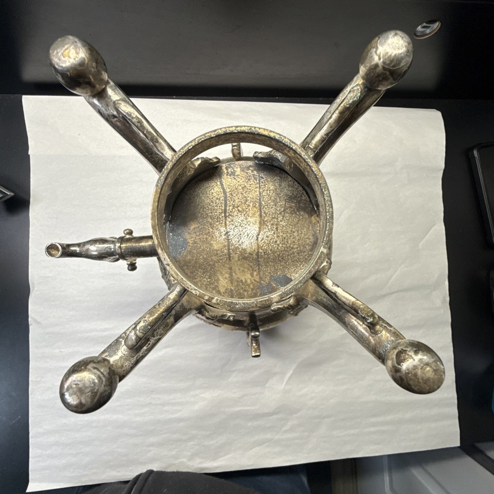 Vintage Alda's Samovar Silver Plated