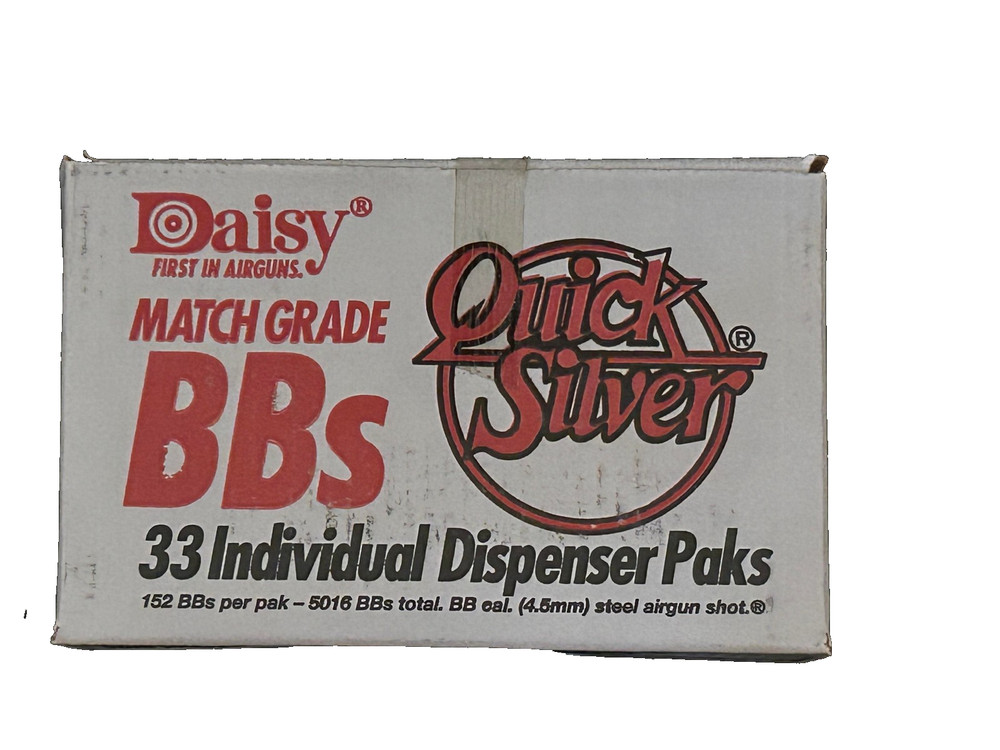 DAISY QUICK SILVER MATCH GRADE BBS