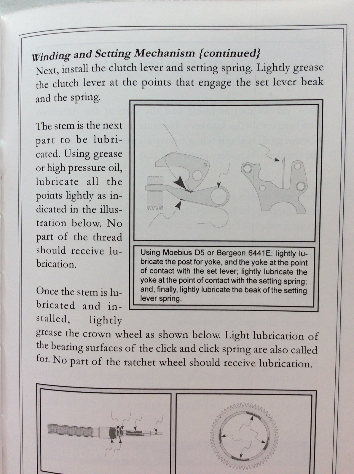 The Practical Guide To Modern Watch Oiling by Stanley McMahan