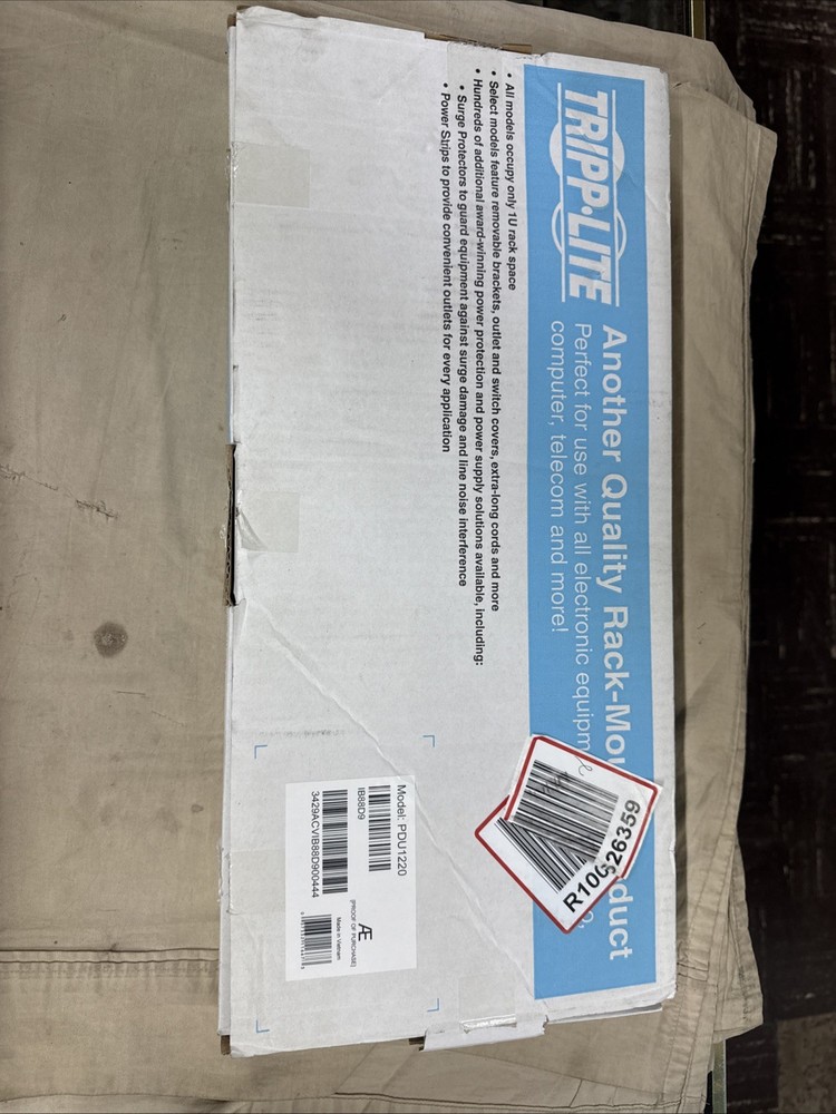 Tripp Lite Single-Phase Basic PDU1220 Power Distribution Unit NOB
