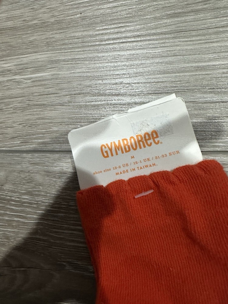 NWT Gymboree Prep Perfect Fall Orange Socks Size M