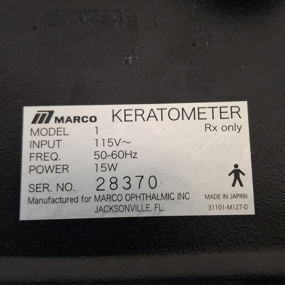 Marco Model 1 Keratometer