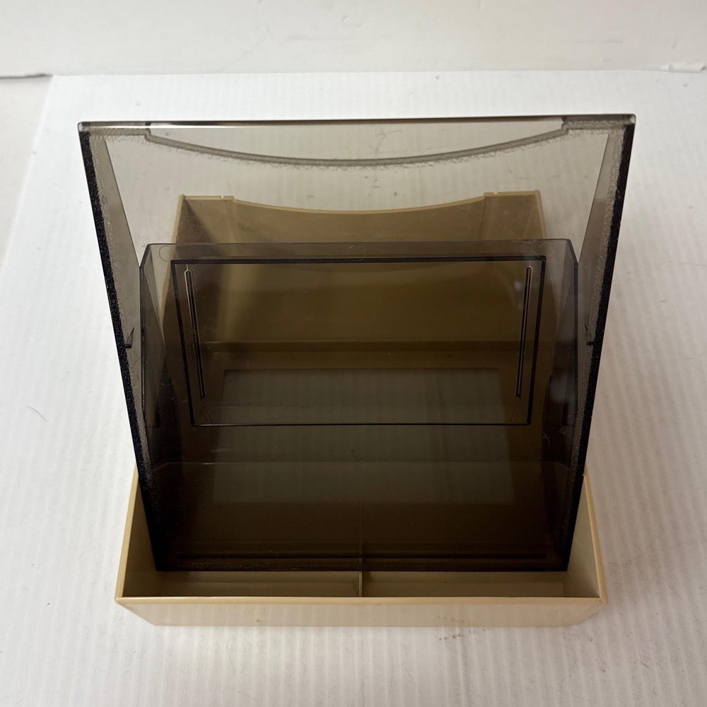 3M 5 1/4 Inch Floppy Disk Flip N Stack Storage Case Box Stackable With 12 Disks