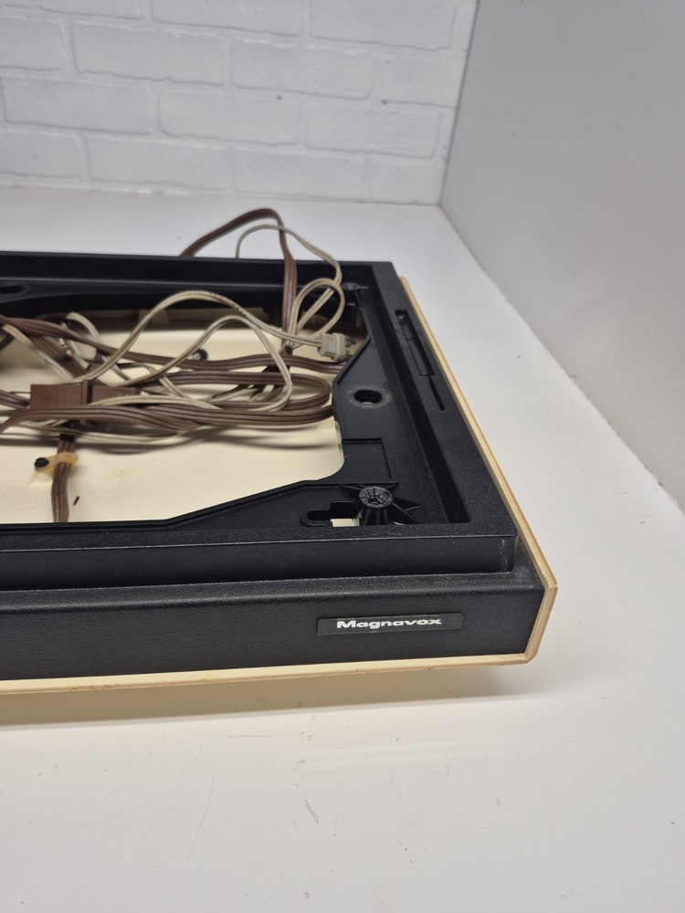 Magnavox Turntable Record Player Plastic Plinth Box