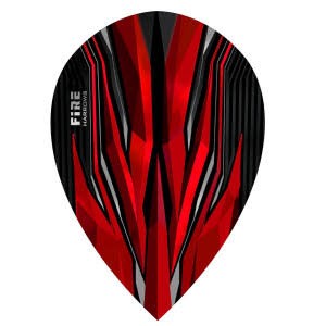 Harrows Fire Pear Dart Flights
