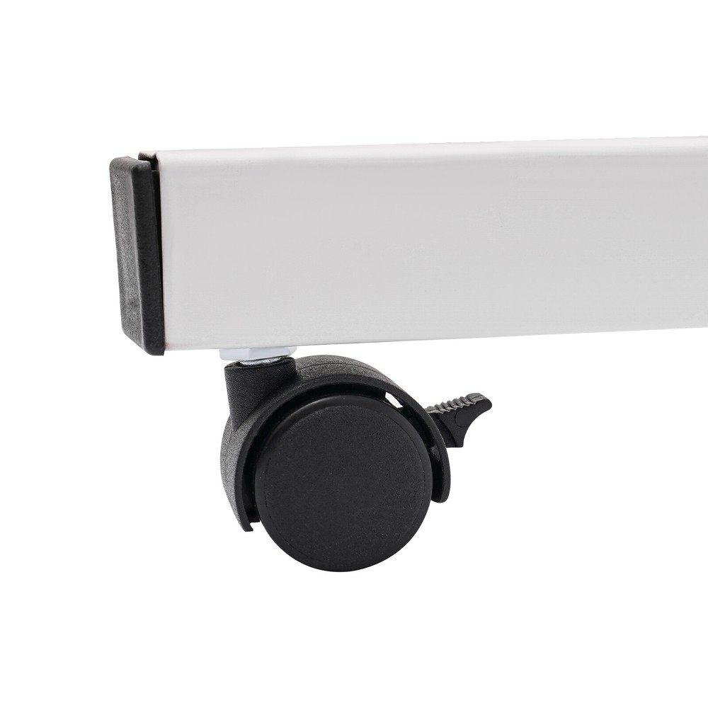 Adjustable Height Rolling Laptop Desk - Versatile Mobile Workstation