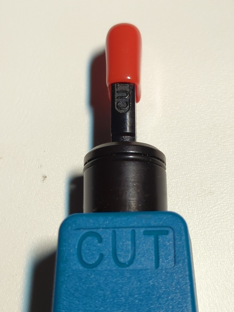 LAN Punch Down Tool 110/66 for CAT5e/6 Wire Cable Jack Patch Panel Impact Blade