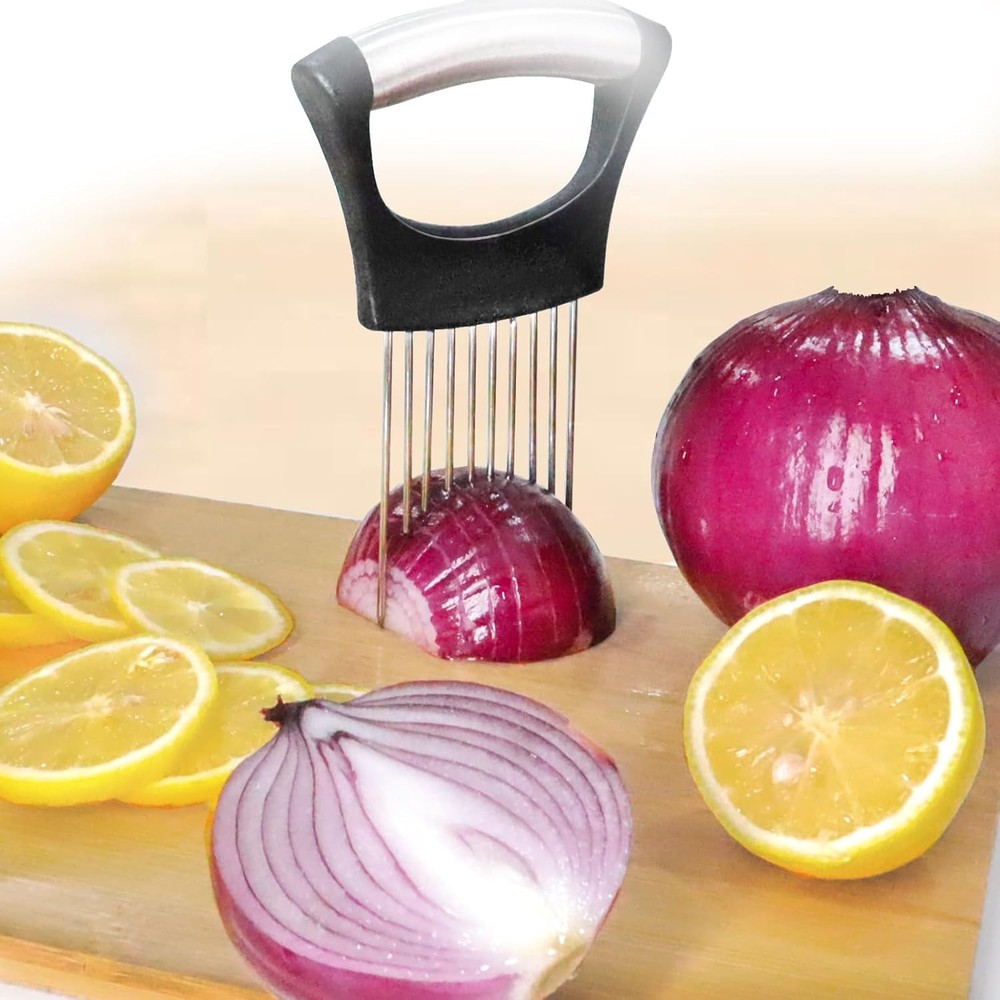 Versatile Multifunctional Onion Slicer - Precision Tool for Fruits & Vegetables