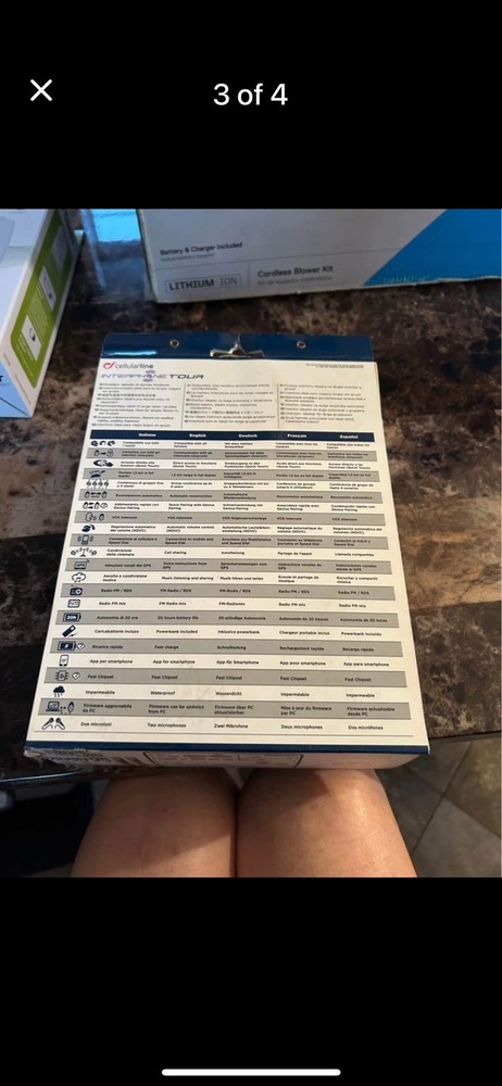 Cellularline Interphone Tour NRFB