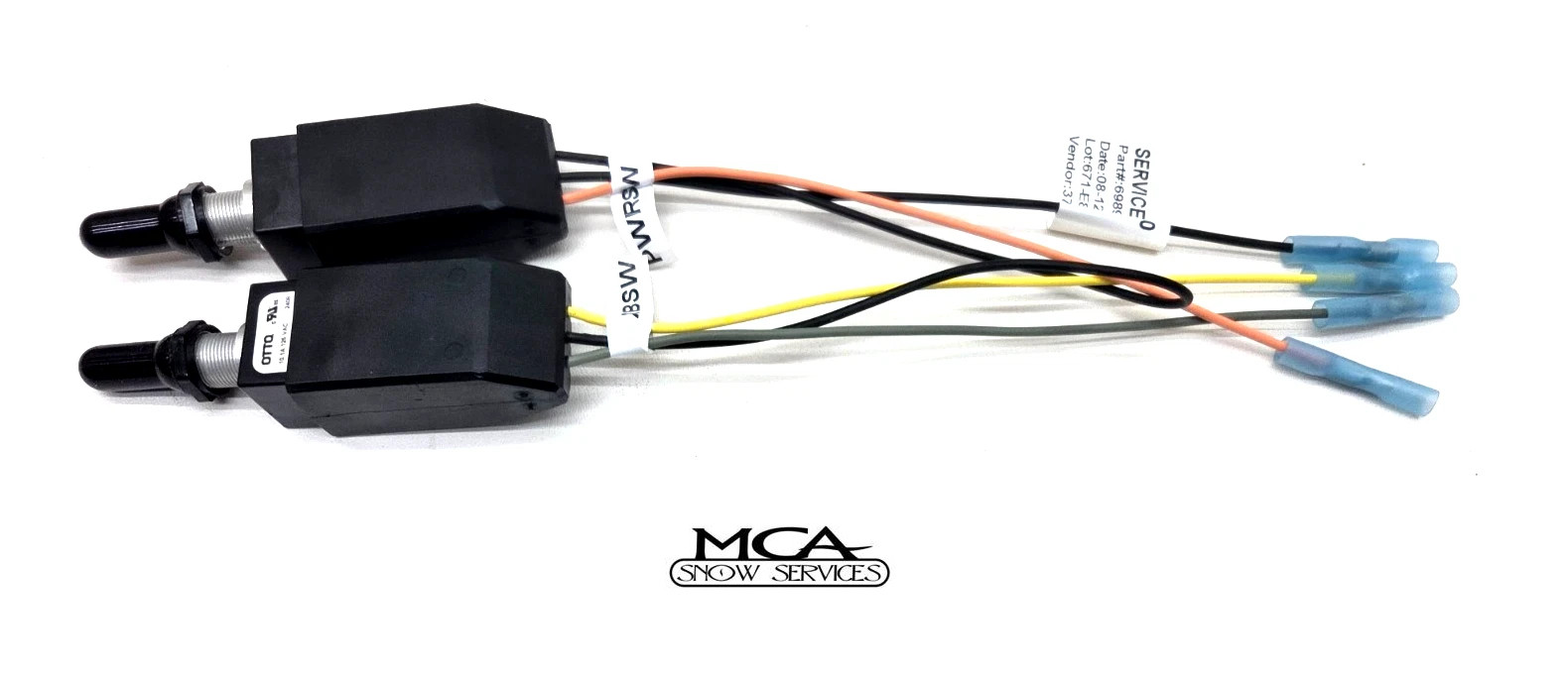 SNOWEX BLIZZARD SNOW PLOW SWITCH PLUG REPAIR END SWITCHES BOOT 45075 40576 69900