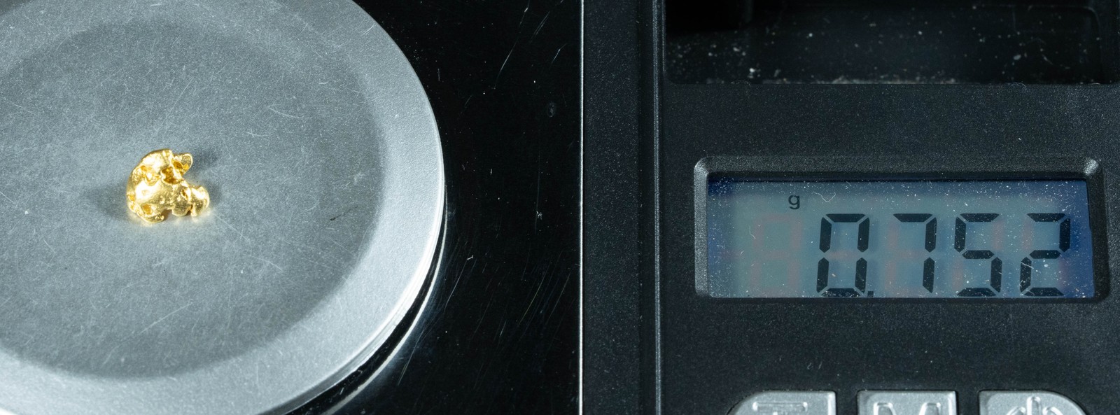 #747 Natural Gold Nugget Australian .75 Grams Genuine