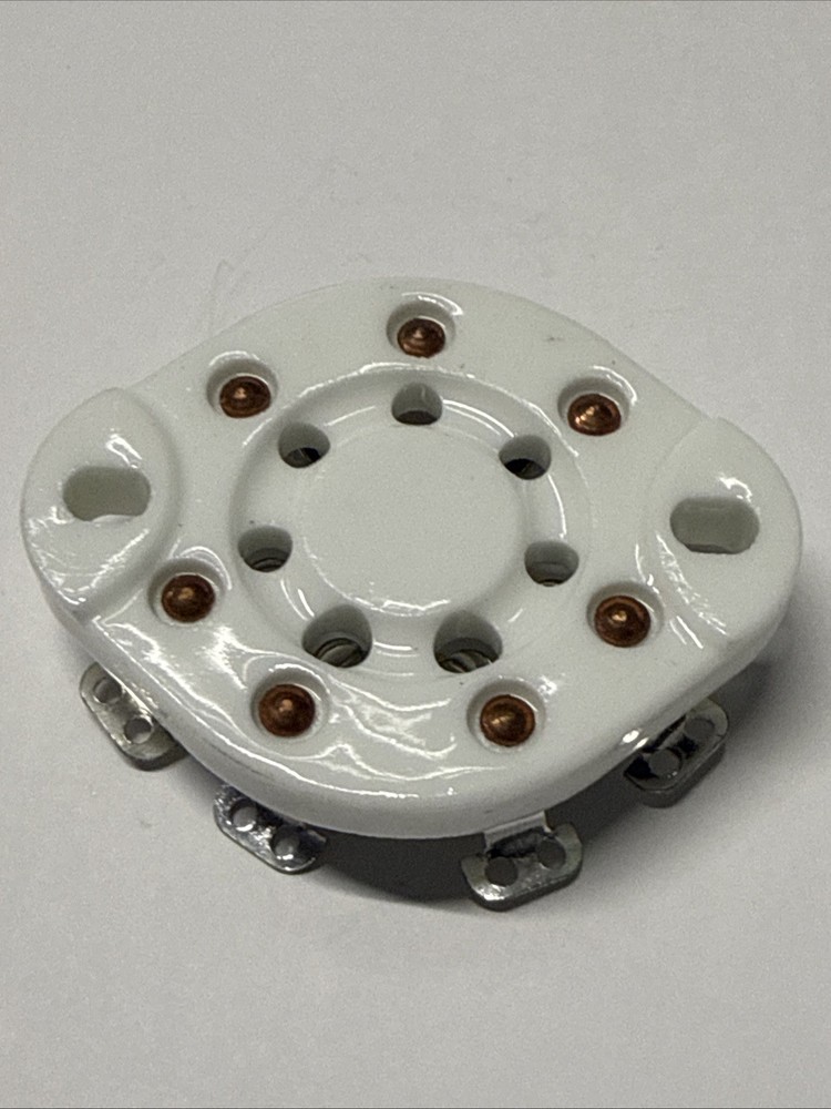 4 + 2 = 6 Pin Ceramic Tube Socket