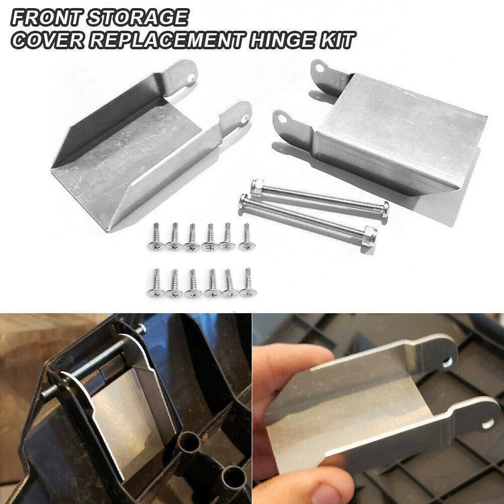 2x Front Storage Lid Replacement Hinge Kit For Polaris Sportsman 450 570 850 US