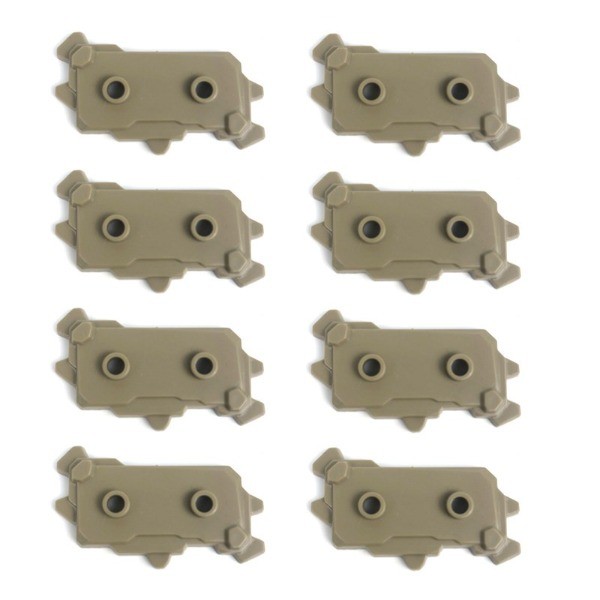 8 PCS SET Mega Bloks Base Accessories Pack For Building Blocks Scene Decor