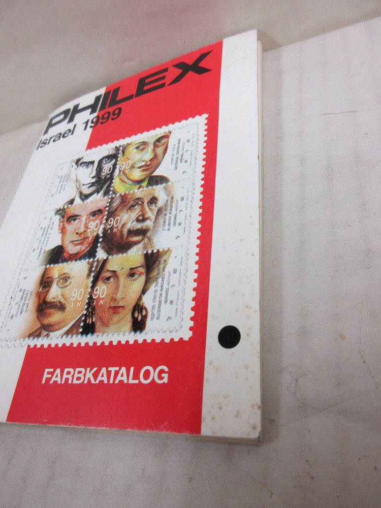 Philex Israel 1999 Farbkatalog German Language Stamp Price List Catalog