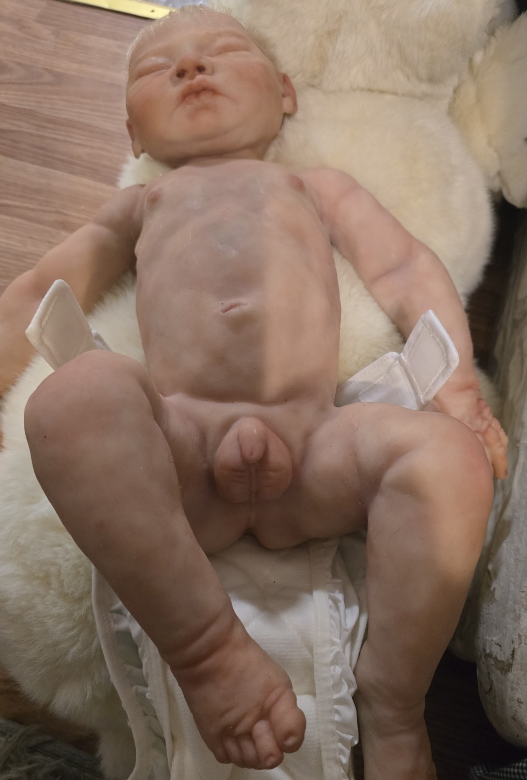 22"Quentin With /COA/DM-H Studio, LLC painted & rooted