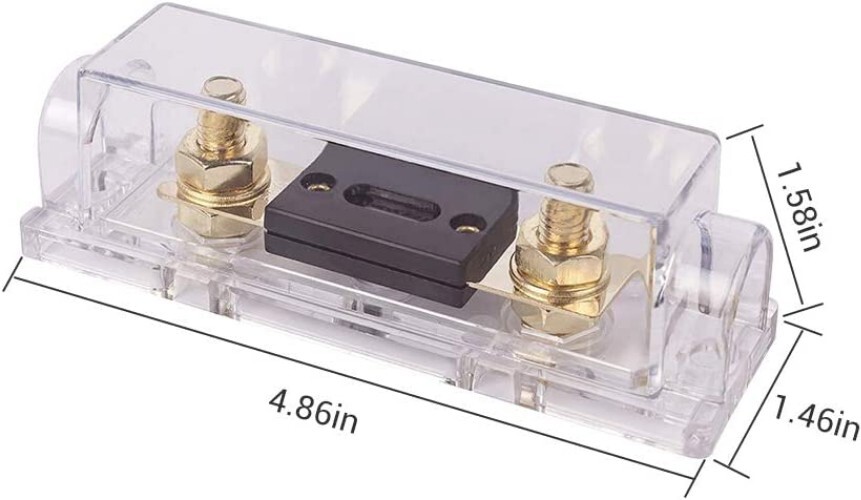 Protective Fuse Holder with Terminal for Controller and Battery Protection