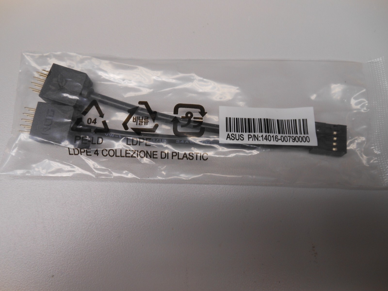 Genuine ASUS ROG USB 2.0 SPLITTER CABLE 14016-0079000