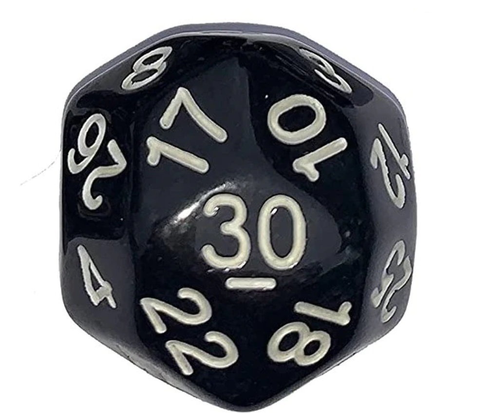 Single Dice / Die - DCC D30