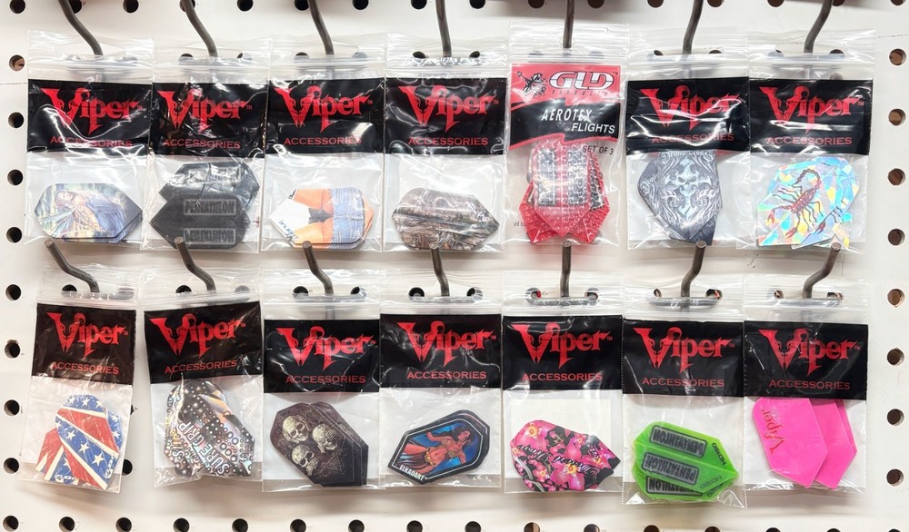14 Sets Slim Shape Dart Flights-Lot 1