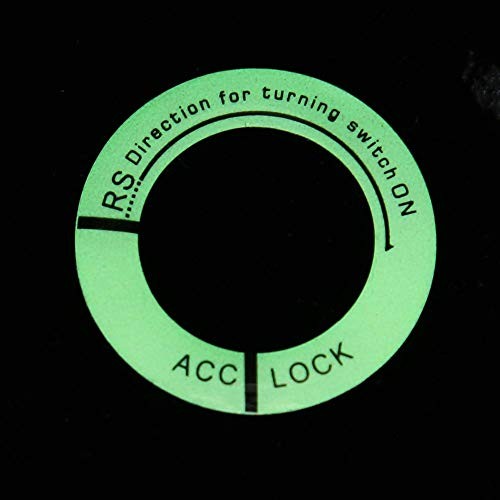 Ignition Switch Decoration Ring Car Motorcycle Luminous Ignition Start Stop