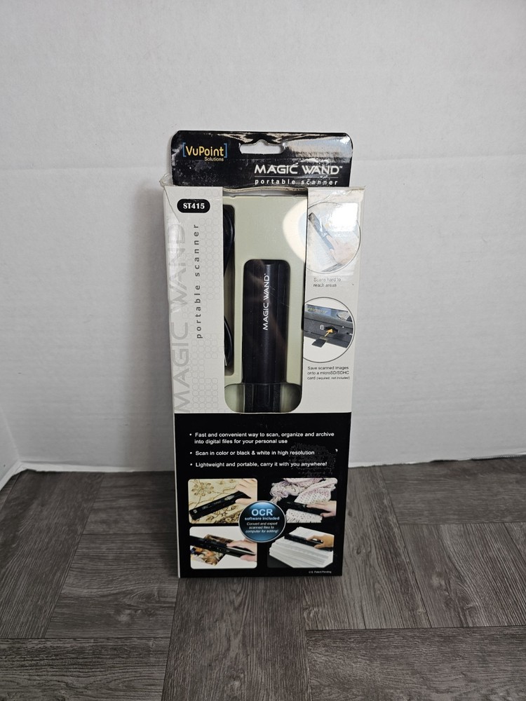 VuPoint Solutions ST415 Handheld Magic Wand Portable Scanner