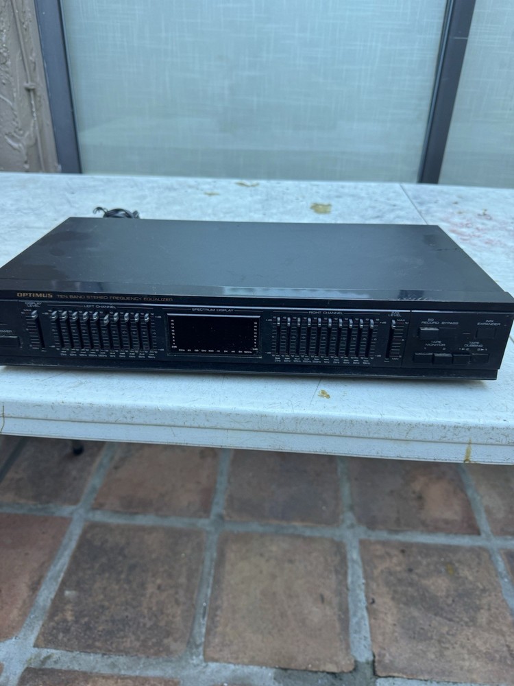 Optimus stereo 10 bands Equalizer model 31-2025