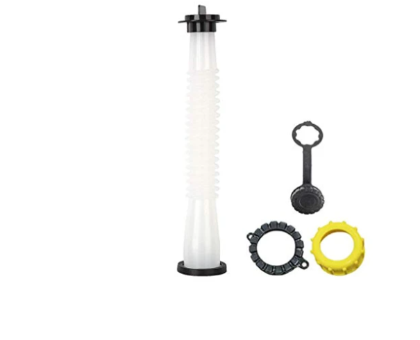 KP- 3 SETS EZ Pour Durable Gas Can Spout Replacement -Fits Midwest/Blitz/Scepter