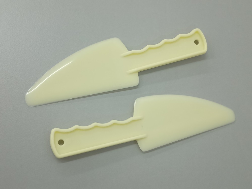 plastic cake knife (100 pcs/set)