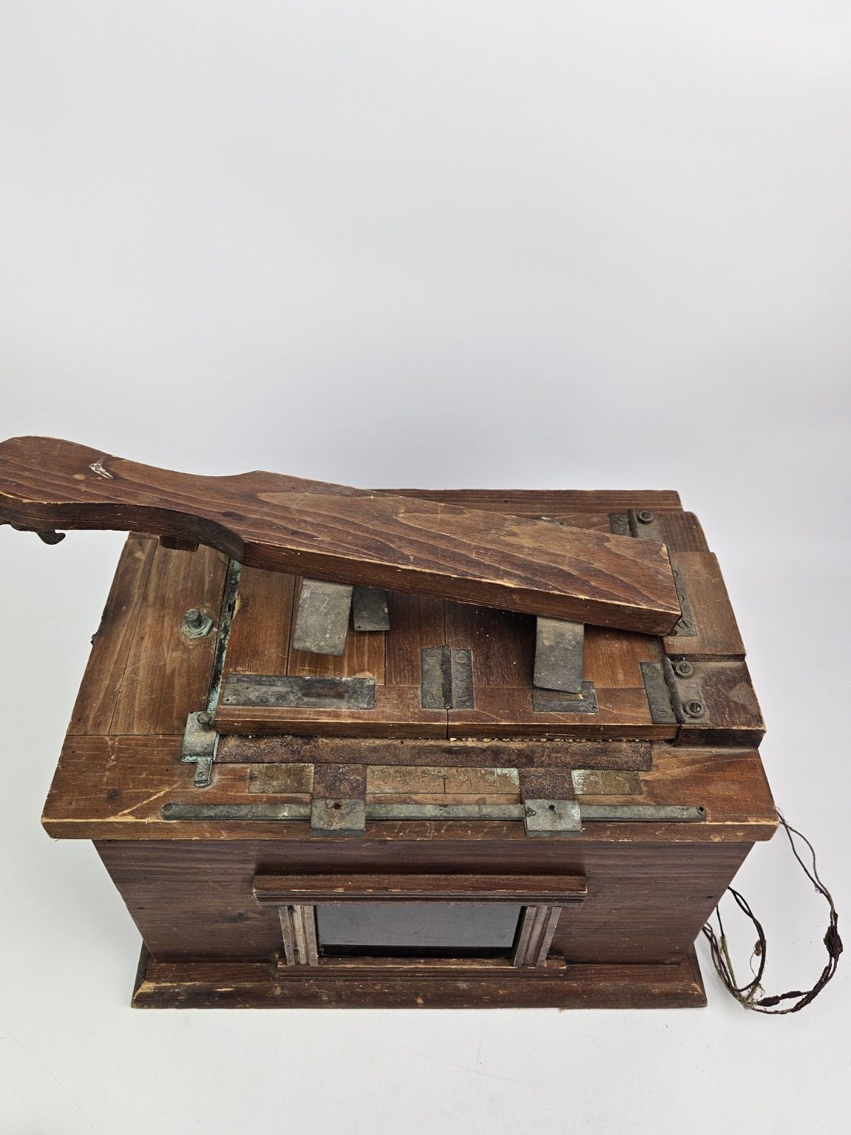 Antique Wooden Light Box For Developing Film Photo Developer Vintage Darkroom