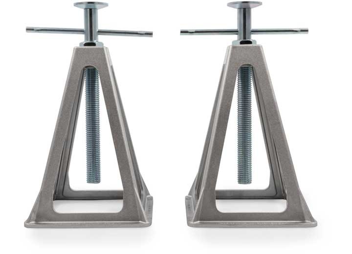 Camco 44561 Stack Jacks Aluminum Stabilizing Trailer Jacks (2-Pack)