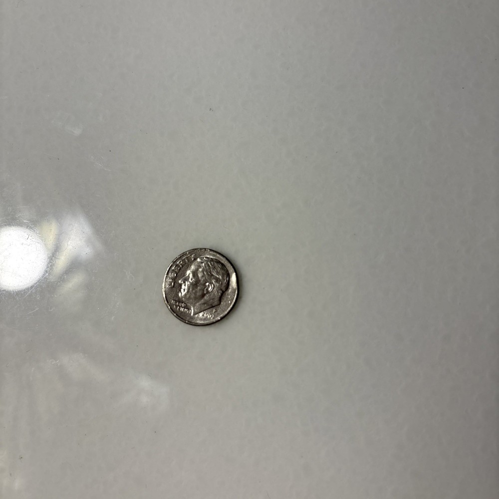2002 P Mint Dime Die Error