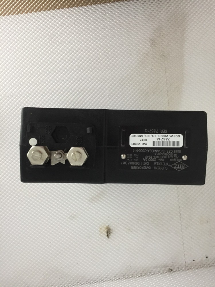 RITZ 110601012.0817 CURRENT TRANSFORMER TYPE DCEW...58