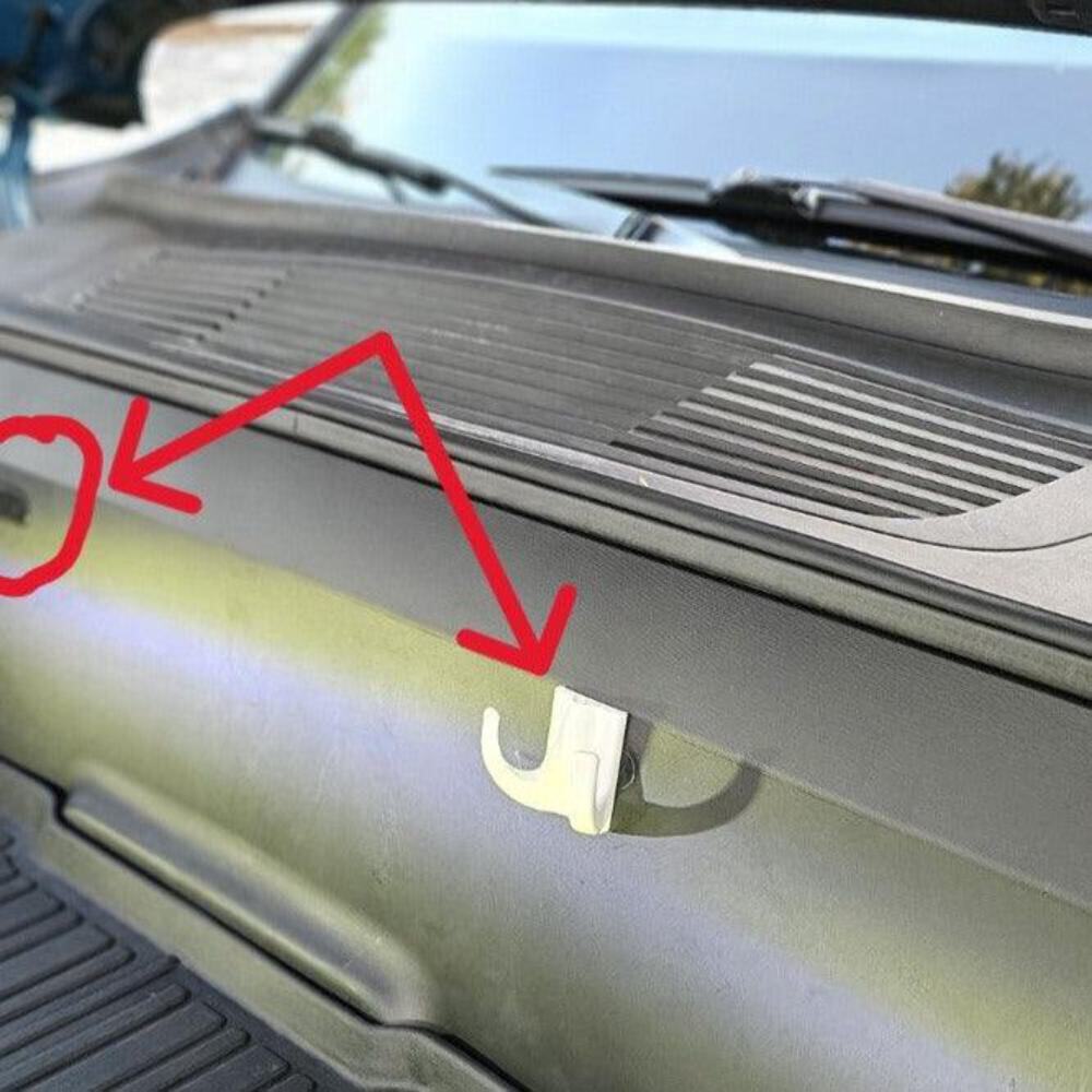 Rivian magnetic "Frunk" hooks