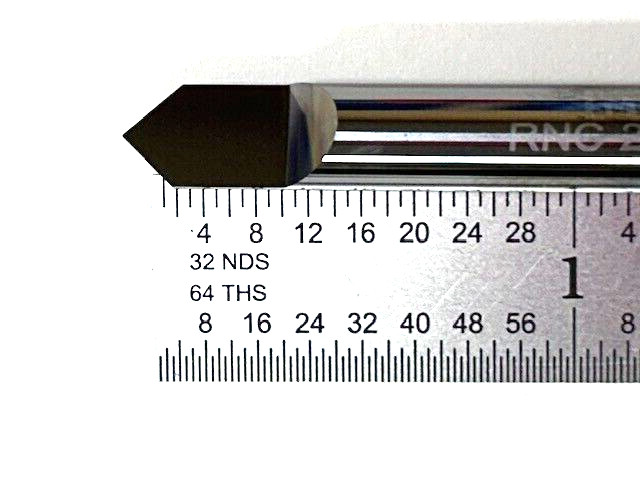 MICRO 100 RNC-250-2 SOLID CARBIDE Engraving Tool 1/4" 90 DEGREE DOUBLE END
