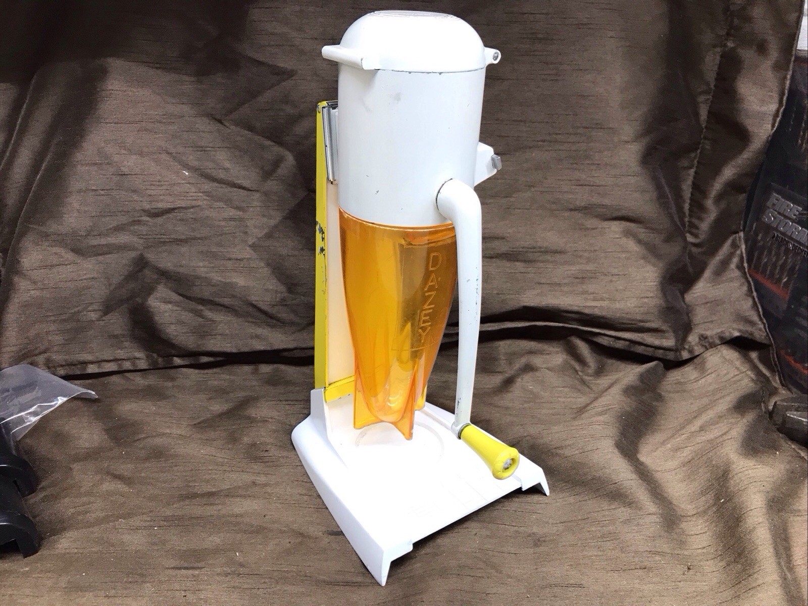 Vintage 1950's Dazey Rocket Ice Crusher Model 160 Stand W/ Wall Bracket